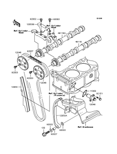 ZX1200 Распредвал