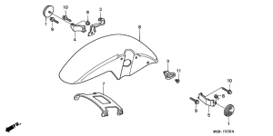  Переднее крыло
