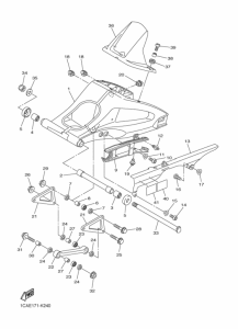 FZ1-S Задний рычаг и подвеска