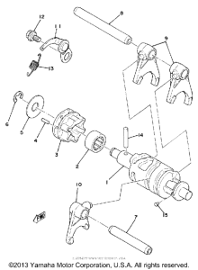MX175F Переключение скоростей
