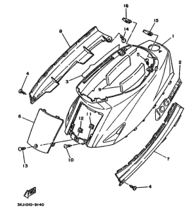 CY50 CY50D Боковая крышка