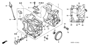 NPS50 Картер двигателя