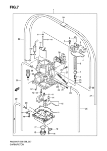 RM250 Carburetor assy