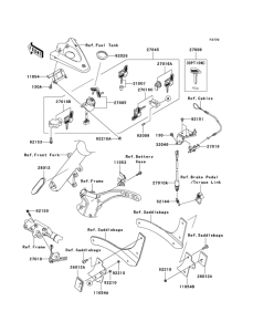 VN2000 Замок зажикания