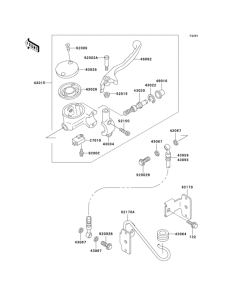 VN800 Главный тормозной цилиндр