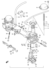 GS500 Carburetor assy
