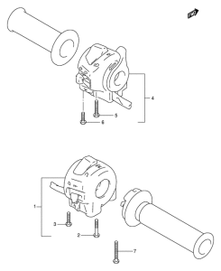 TL1000 Рулевой переключатель