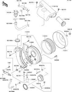 VN800 Воздушный фильтр
