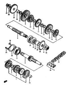 ZR50 Трансмиссия