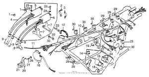 CB750 Wire harness + ignition coil