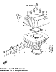 MC1 Головка блока цилиндров / цилиндр