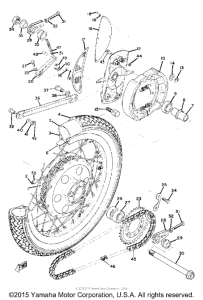 TR3 Переднее колесо