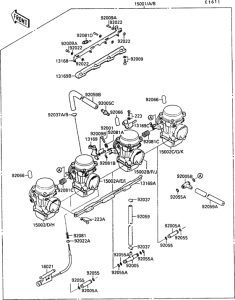 ZX500 Carburetor(1 / 2)