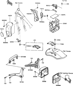 EN450 Короб для АКБ