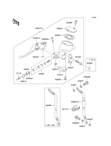 VN1500 Цилиндр сцепления