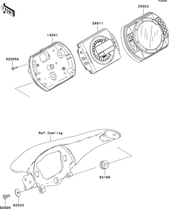 ZX600 Приборы