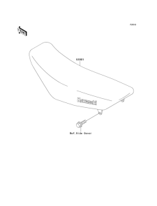 KX100 Сиденье