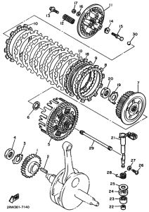 XT600E Бендикс