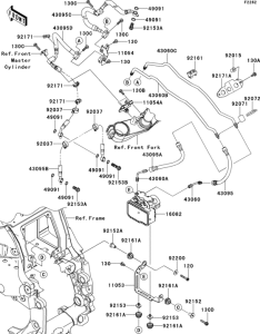 ZG1400 Тормозные трубки