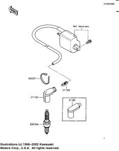 KD80 Система зажигания
