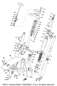 AS2 Front fork & front fender