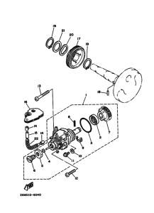 CG80Z Масляная помпа в сборе