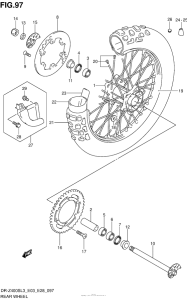  Переднее колесо