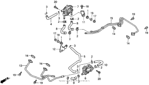 VFR750F Air suction valve 94-97