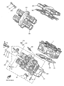 V-MAX12 Головка цилиндров