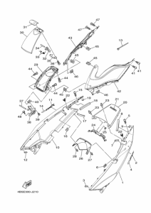 XP500 Боковая крышка