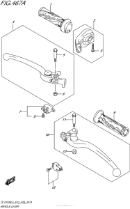 DL1000 (ABS) Рулевые переключатели