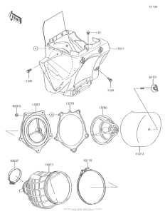 KX100 Воздушный фильтр