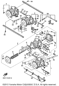 FZR750RU Карбюратор