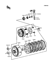KX60 Сцепление
