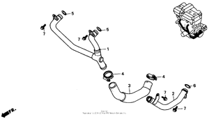  Патрубки охлаждения