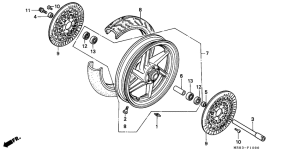 VFR400R Transom + tube