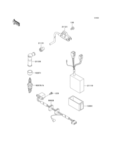KL650 Система зажигания