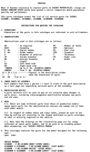 GS1000 Catalog preface