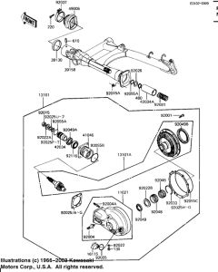KZ1100 Drive shaft / final gears
