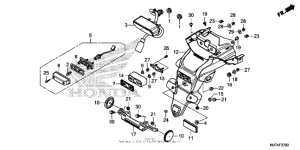 CTX700N DCT Фонарь