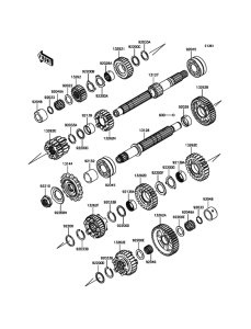 ZR1000 Трансмиссия