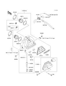 EN500 Воздушный фильтр