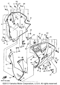 FZR1000AC Обтекатели