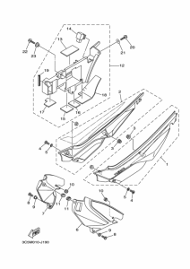 XT250 ｻｲﾄﾞｶﾊﾞ-