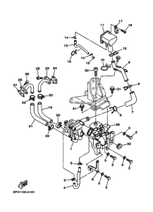 XV1700PC XV17PCW Система впуска воздуха