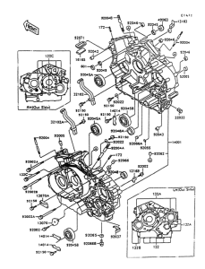 VN1500 Crankcase(1 / 2)