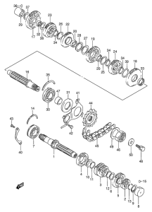 GSF600 Трансмиссия