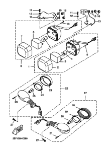 CW50N Поворотники