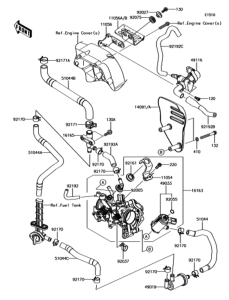 BJ250LGFA スロットル
