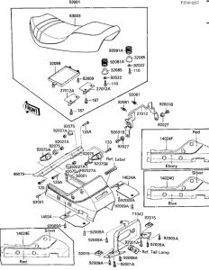 ZX900 Seat / seat cover